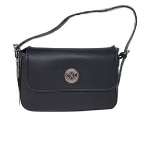 NWT: Christian Lacroix Black Karen Caviar Shoulder Bag!